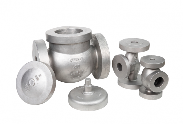 Nickel alloy casting for valves with cast valve bodies and covers